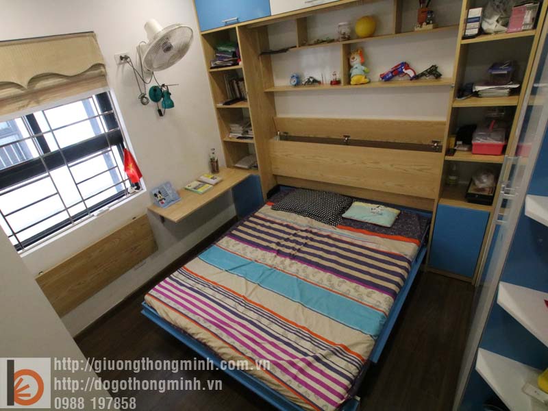 Địa điểm bán giường ngủ thông minh cho bé tại Hà Nội mau giuong thong minh cho be 04 1