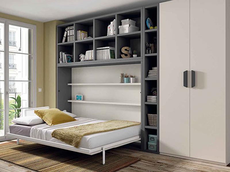 Giường gấp thông minh cho phòng hẹp giuong gap thong minh cho phong hep 2