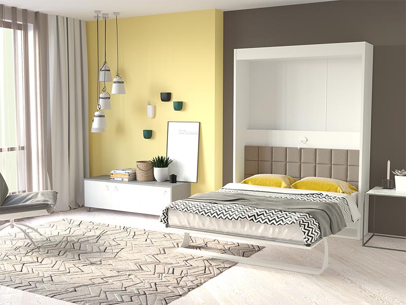 Giường thông minh giá rẻ lại tiện nghi - Nội thất thông minh Winli giuong gap thong minh 585