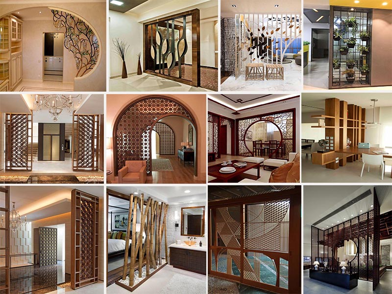 13 Mẫu vách ngăn cực đẹp và sang trọng cho phòng khách vach ngan khong gian 14