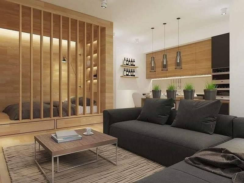 Phân tách không gian hoàn hảo nhờ mẫu vách ngăn tiện lợi phan vung khong gian 11