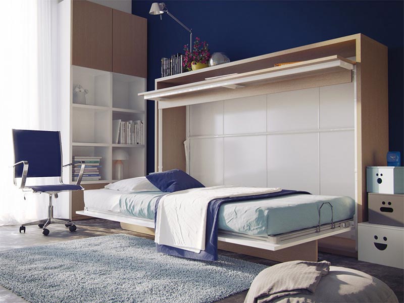 Giường gấp thông minh gọn gàng và tiện nghi cho phòng của bé giuong gap thong minh 809