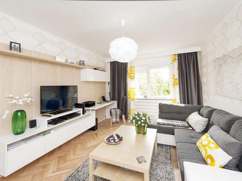 Thiết kế căn hộ 50M2 với đầy đủ công năng và phong cách hiện đại thiet ke can ho nho tien nghi 29