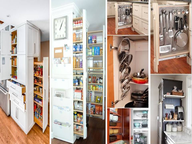 Ý tưởng lưu trữ dọc cực kì thông minh cho nhà bếp nhỏ Insanely Smart Vertical Kitchen Storage Ideas To Maximize Storage Organize Space 1