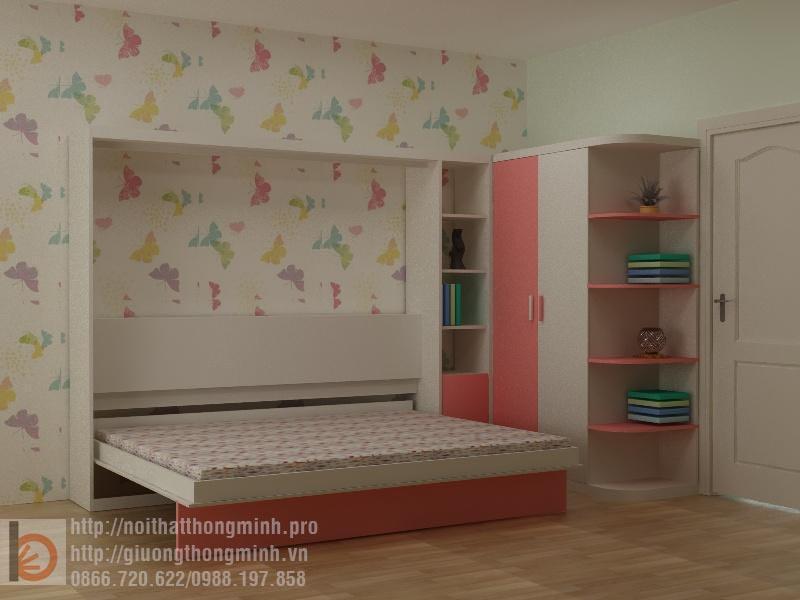 Giường gấp thông minh tối giản cho phòng ngủ chật hẹp 90d3b078a2b944e71da8
