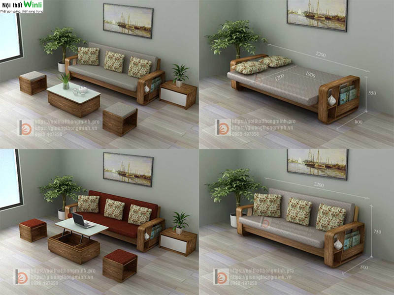 Quy tắc lựa chọn đồ đạc cho không gian nhỏ