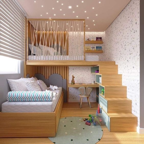 Phòng ngủ 2 bé trai 5-6m2 Phòng ngủ 2 bé trai 5 6m2